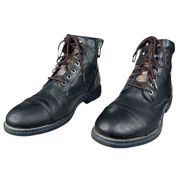 Pikolinos Men’s York M2M Black Leather Lace Up Chukka Boots Size 41 US 7.5/8 - Picture 6 of 10